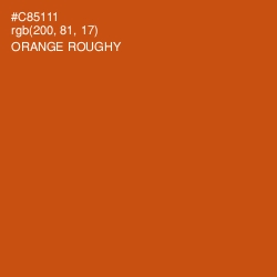 #C85111 - Orange Roughy Color Image